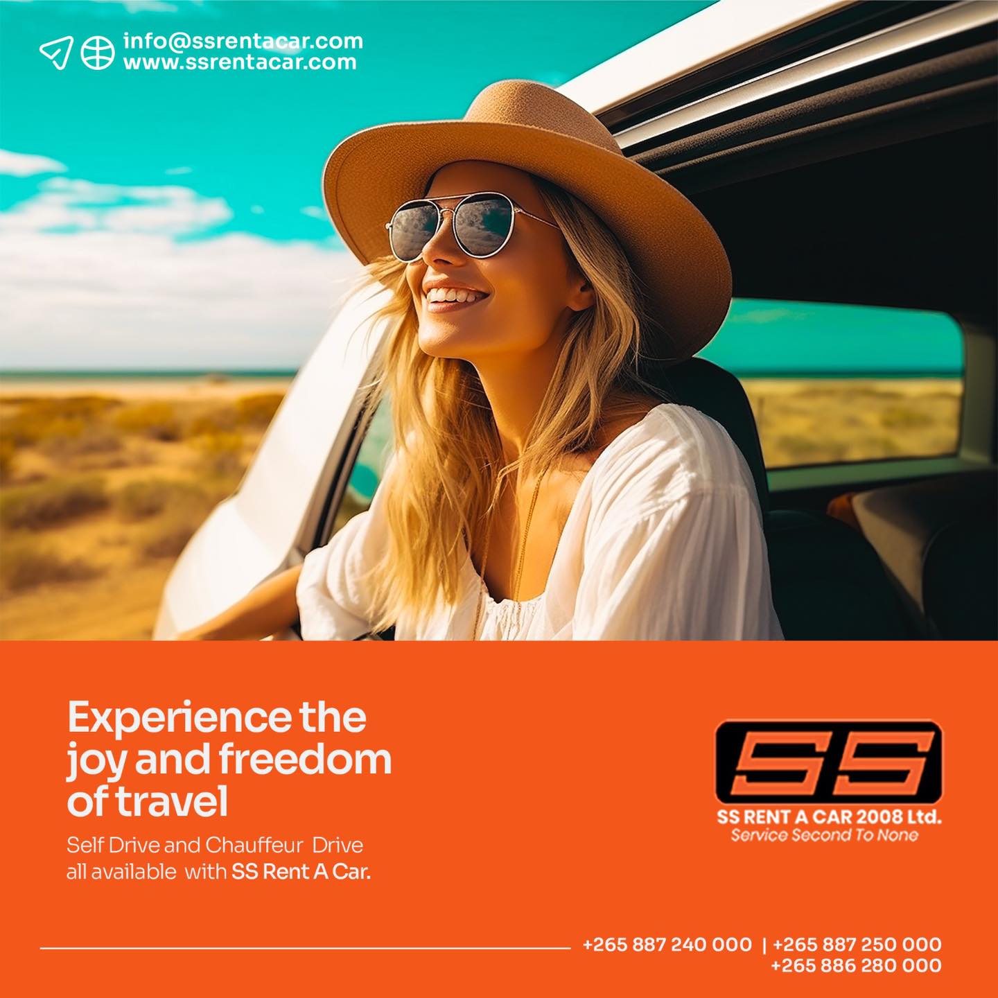Experience the joy and freedom of travel...