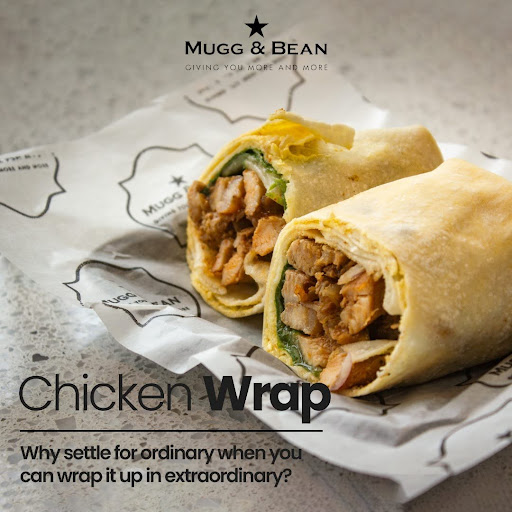 Wrap up your day with a delicious chicke...