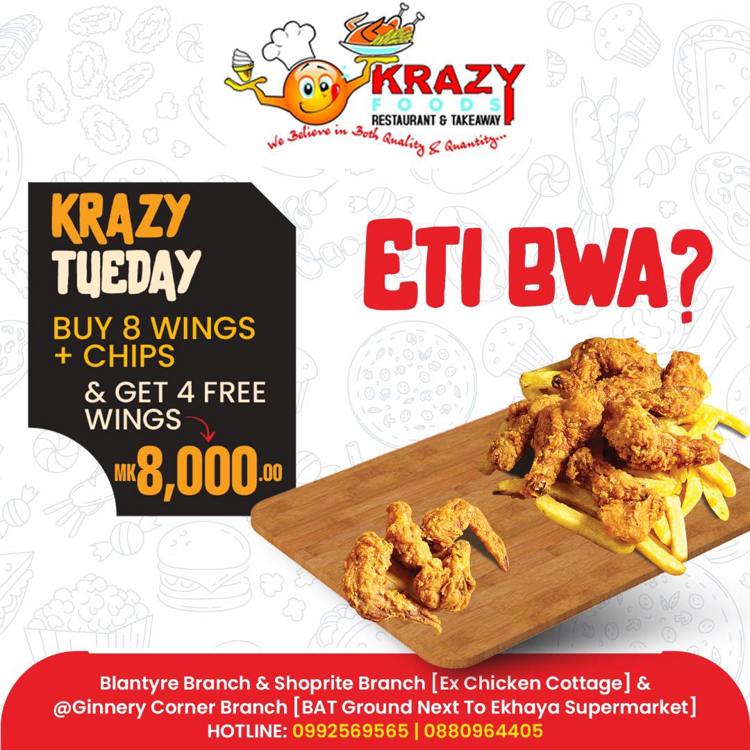 Eti ma wings amenewa bwa?


Tag your ...