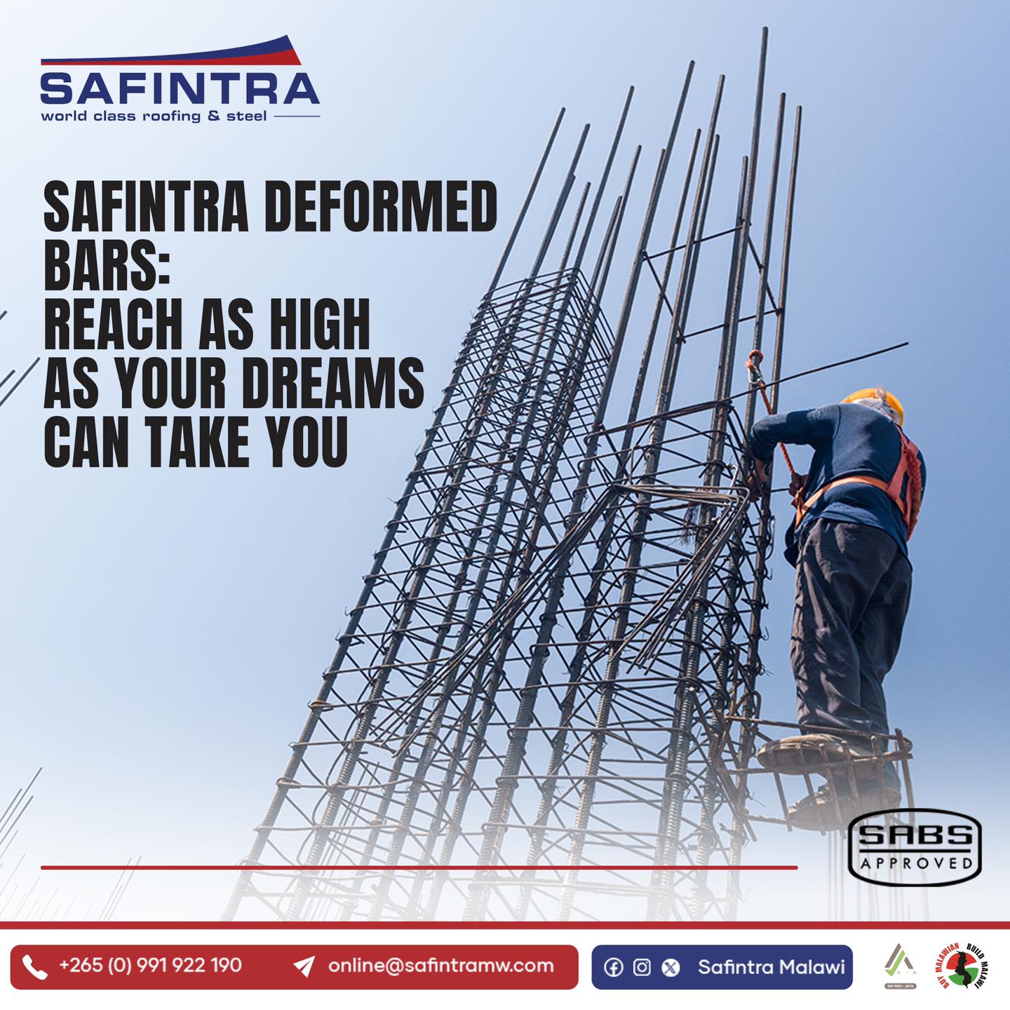 Reach as high as your dreams with Safint...