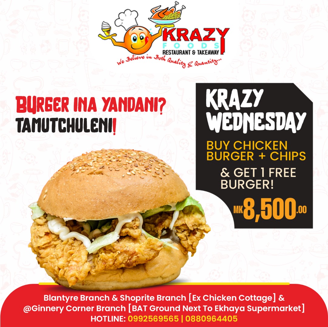 Krazy wednesday yafika!


Buy one Bur...