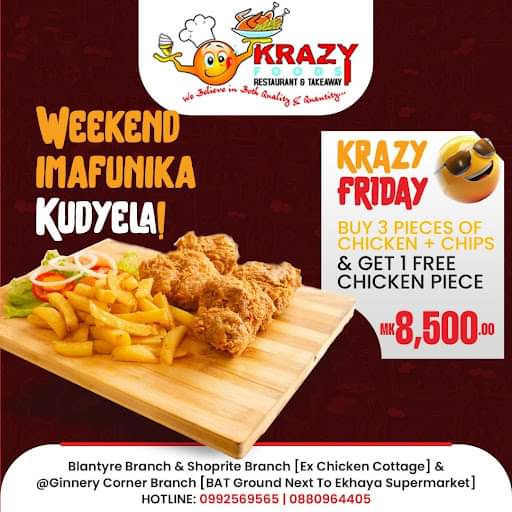 Weekend imafunika kudyela! 
Zaiyambire...