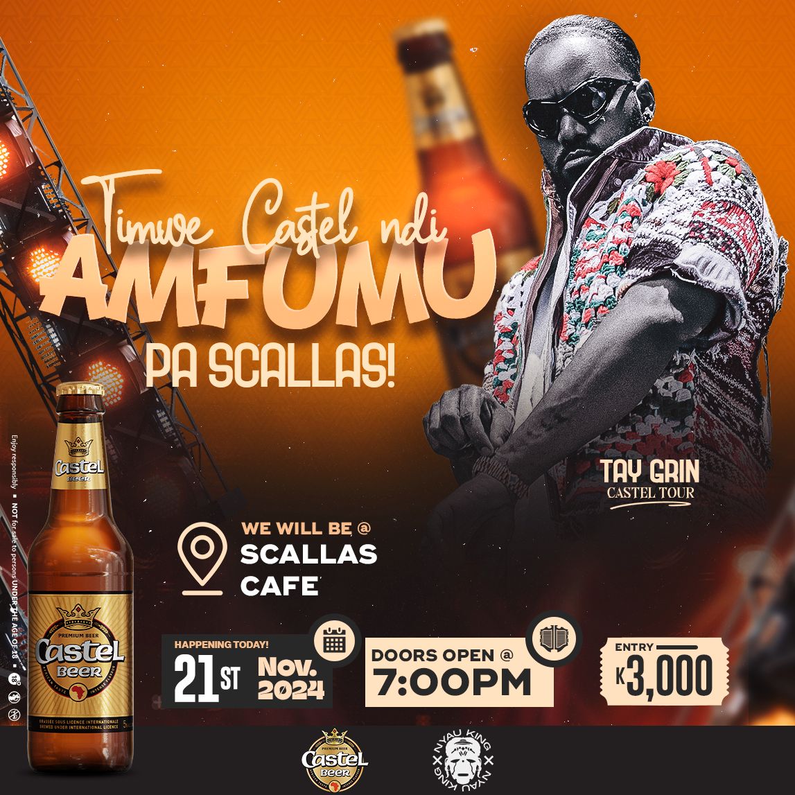 Timwe Castel ndi Amfumu lero!
Join us a...