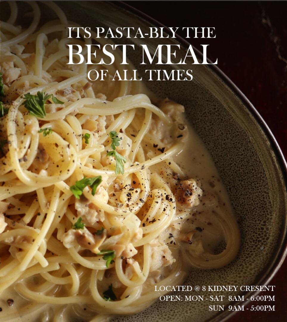 This is pasta-bly the most delicious mea...