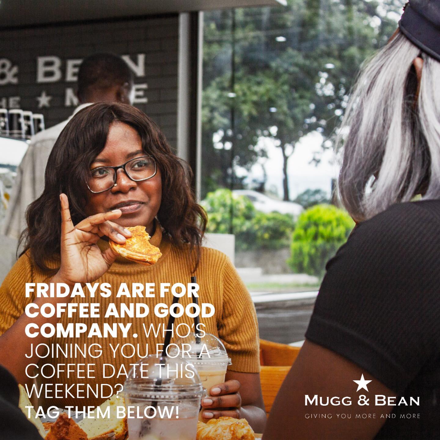 Fridays = Coffee, treats, and good vibes...