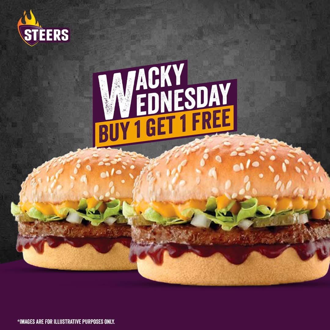 #WackyWednesday: Buy one burger, get one...